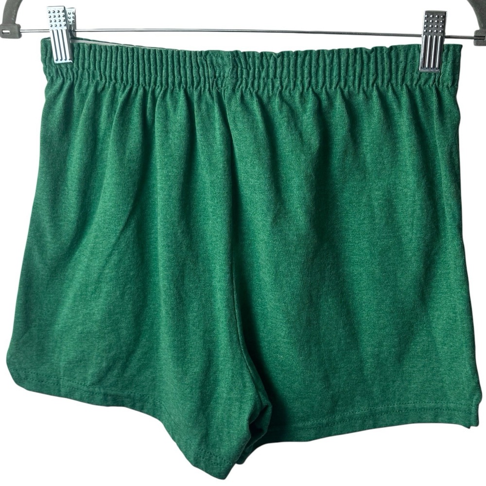Soffe Short Shorts Juniper Green Poly/Cotton Blend Comfort Stretch Junior's M - Picture 5 of 10